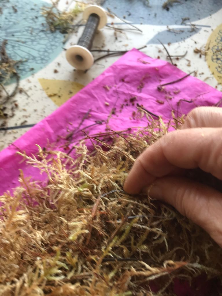 Securing the end of the wire